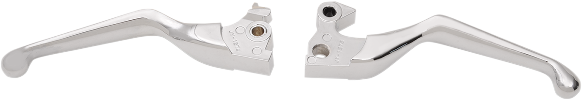 Wide Blade Lever Set - Chrome
