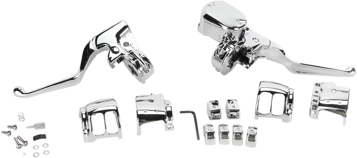 Handlebar Control Kit - Non-ABS - Chrome