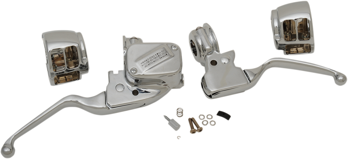Handlebar Control Kit with Mechanical Clutch - '15+ Softail