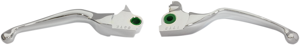 Wide Blade Lever Set - Chrome