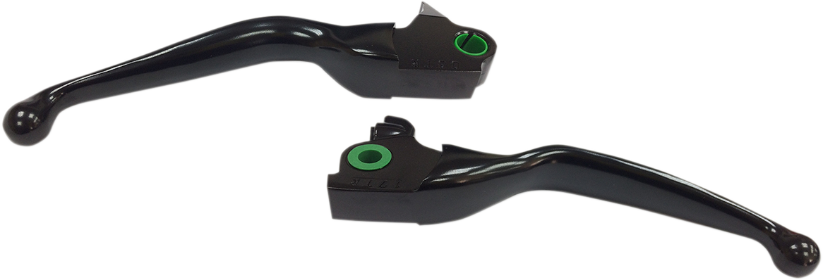 Wide Blade Lever Set - Black