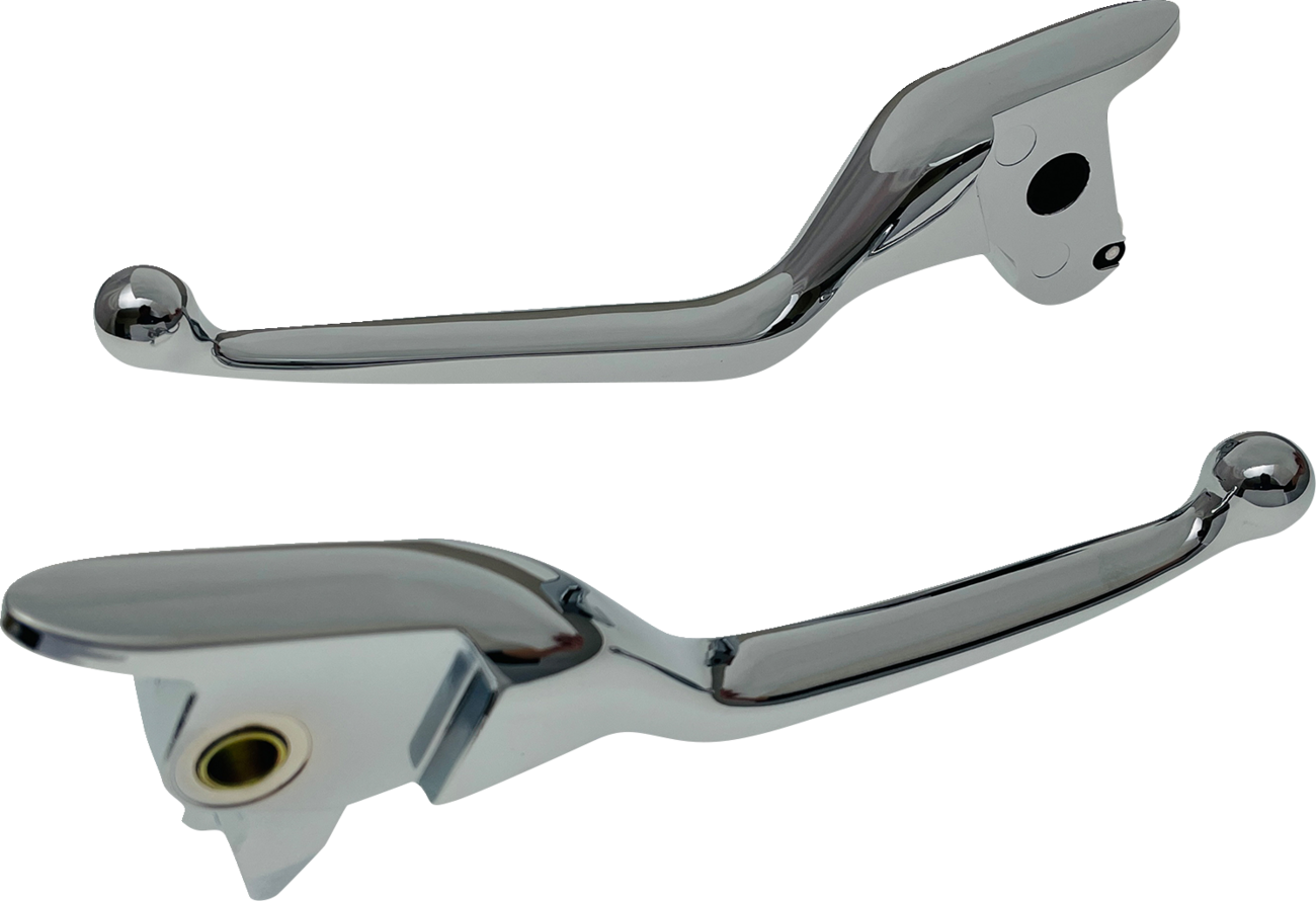 Narrow Lever Set - Chrome
