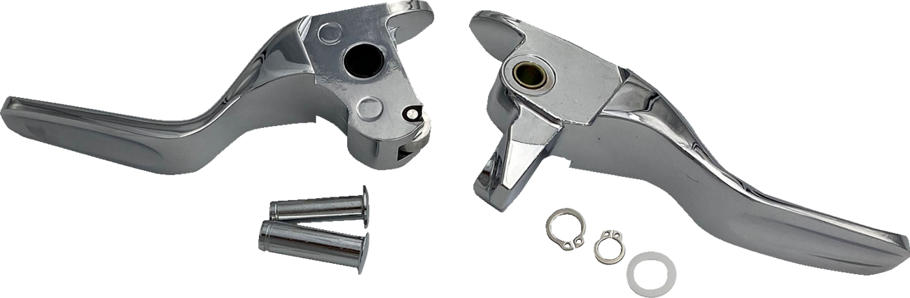 Short Lever Set - Chrome