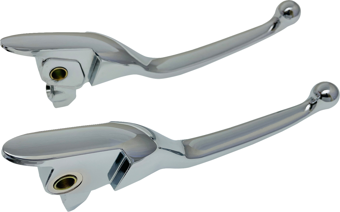 Narrow Lever Set - Chrome