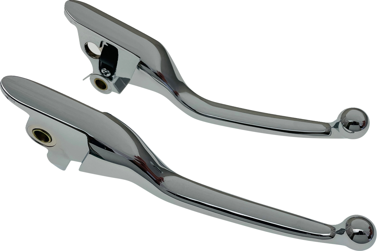 Narrow Lever Set - Chrome