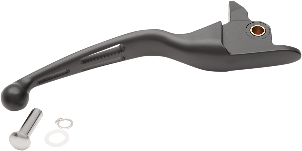 Slotted Wide Blade Replacement Brake Lever - Black