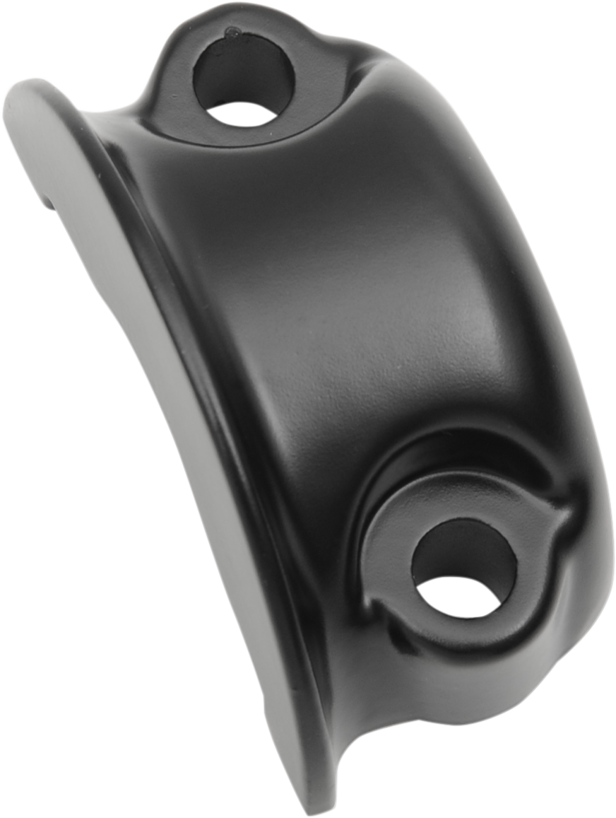 Brake/Clutch Control Clamp Half - Black