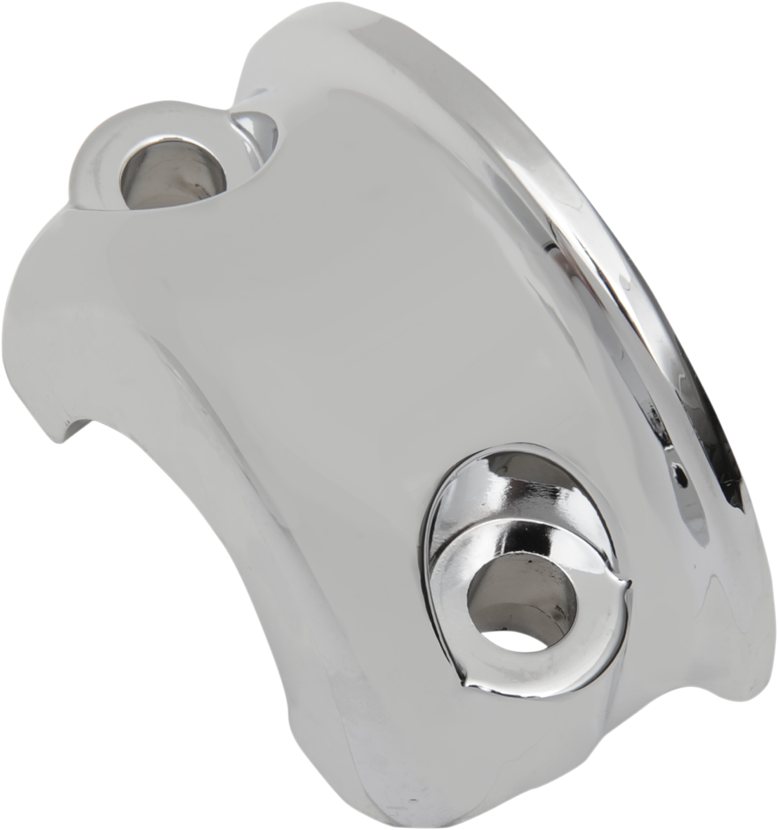 Brake/Clutch Control Clamp Half - Chrome