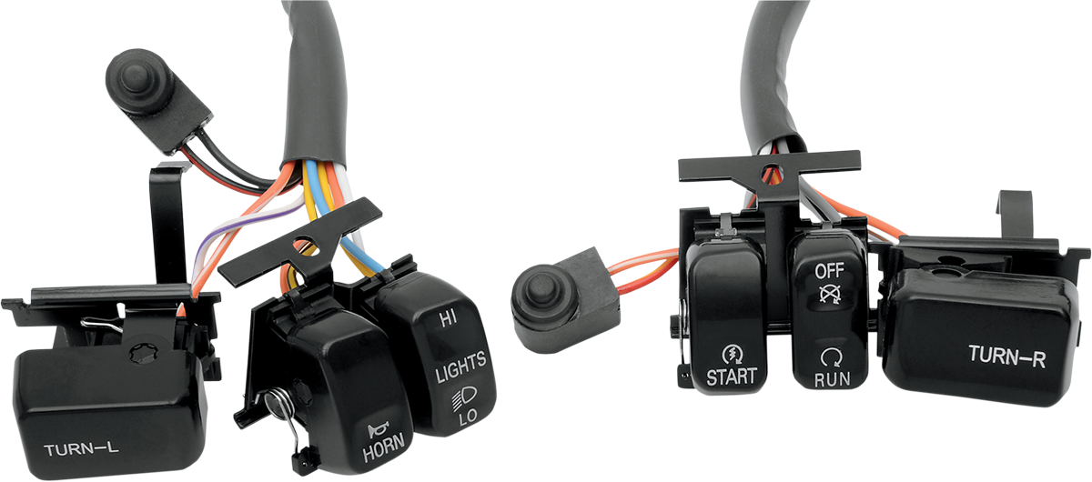 Handlebar Switch Kit - Black