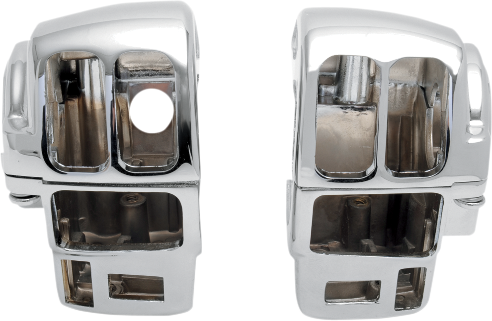 Handlebar Switch Housing Kit - Cruise - Chrome