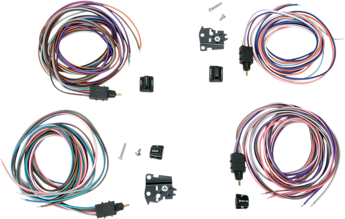 Handlebar Switch Kit - Radio/Cruise - Black
