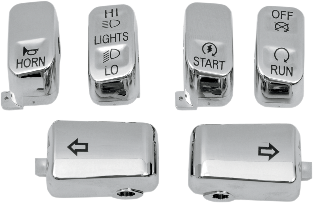 Switch Cap Kit - Standard - Chrome