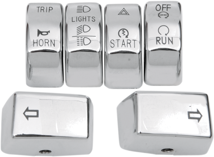 Switch Cap Kit - Chrome