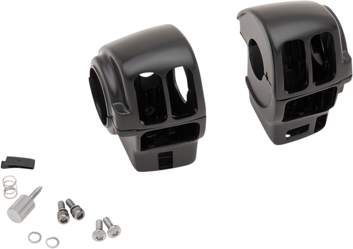 Handlebar Switch Housing Kit - Matte Black
