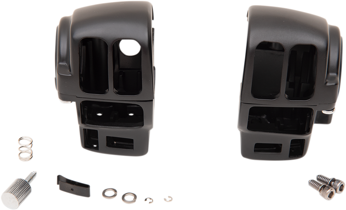 Handlebar Switch Housing Kit - Radio/Cruise - Matte Black