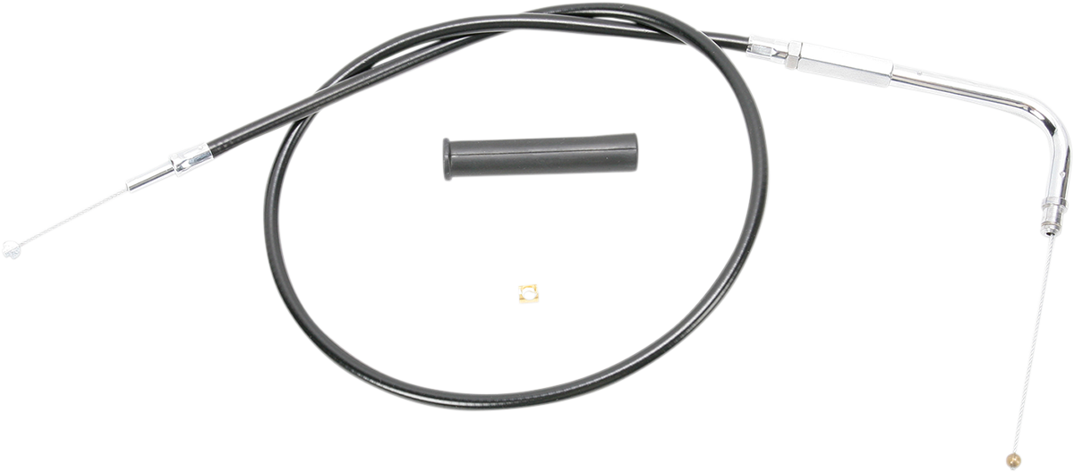 Black Vinyl Throttle Cable - 28-1/2"