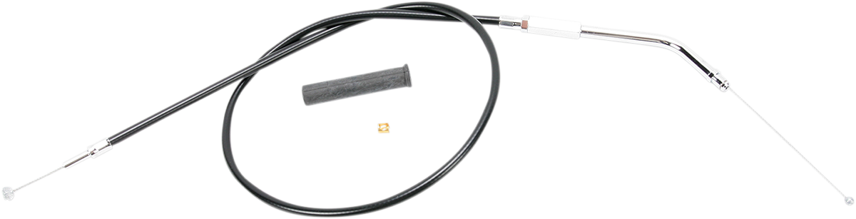 Black Vinyl Throttle Cable - 30"