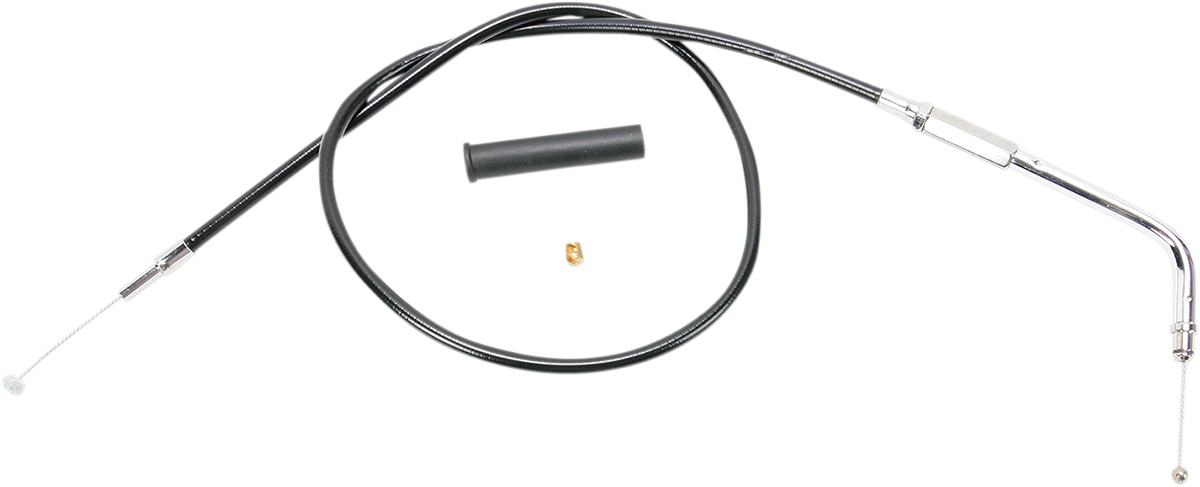 Black Vinyl Throttle Cable - 32-1/2"