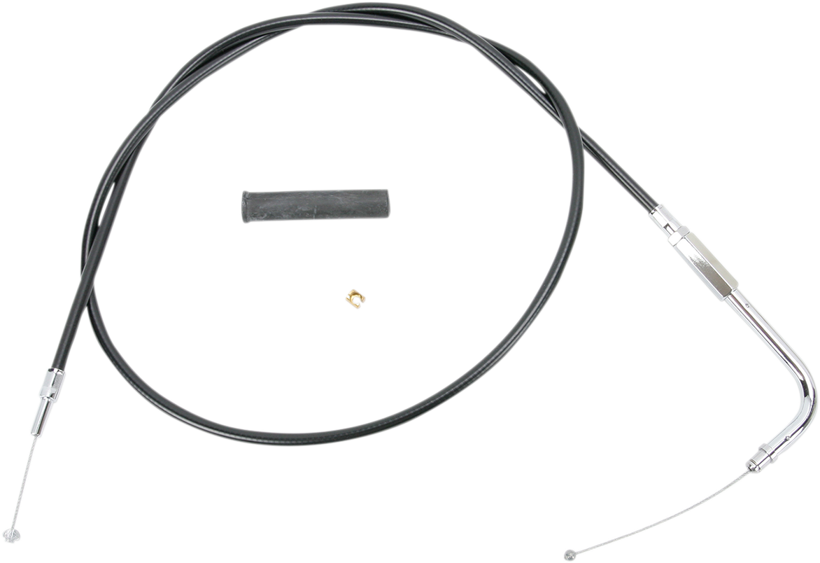 Black Vinyl Throttle Cable - 47-1/2"