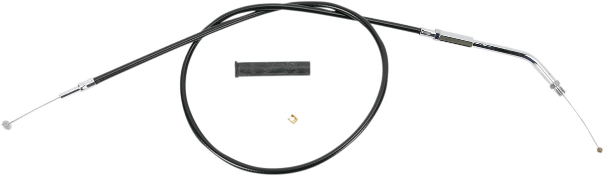 Black Vinyl Throttle Cable - 42-1/2"