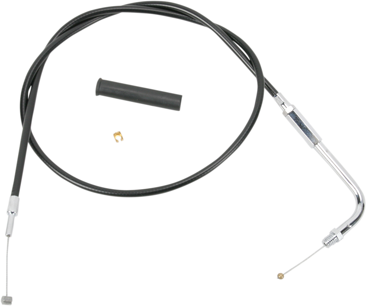 Black Vinyl Throttle Cable - 34-1/2"