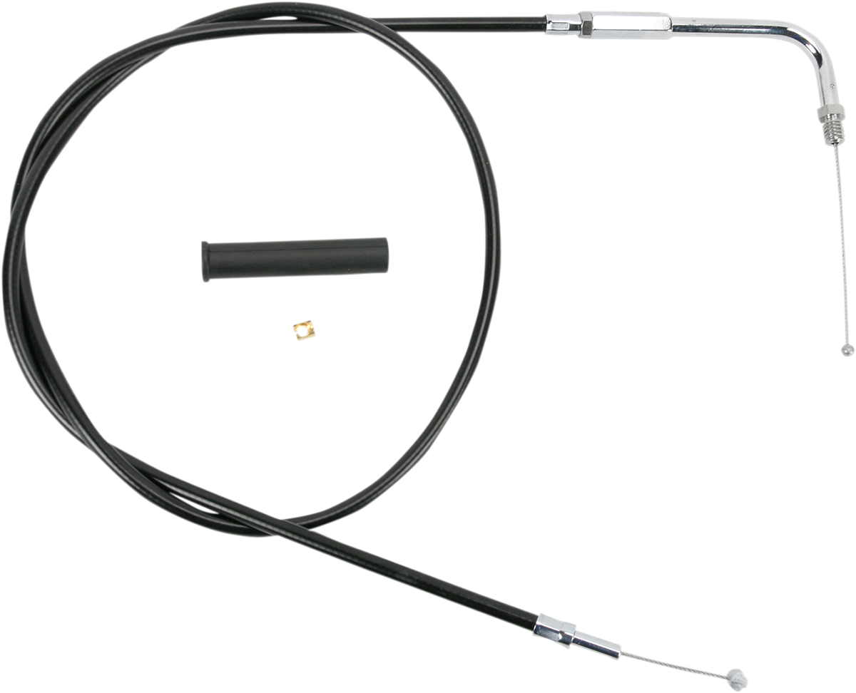 Black Vinyl Throttle Cable - 44"
