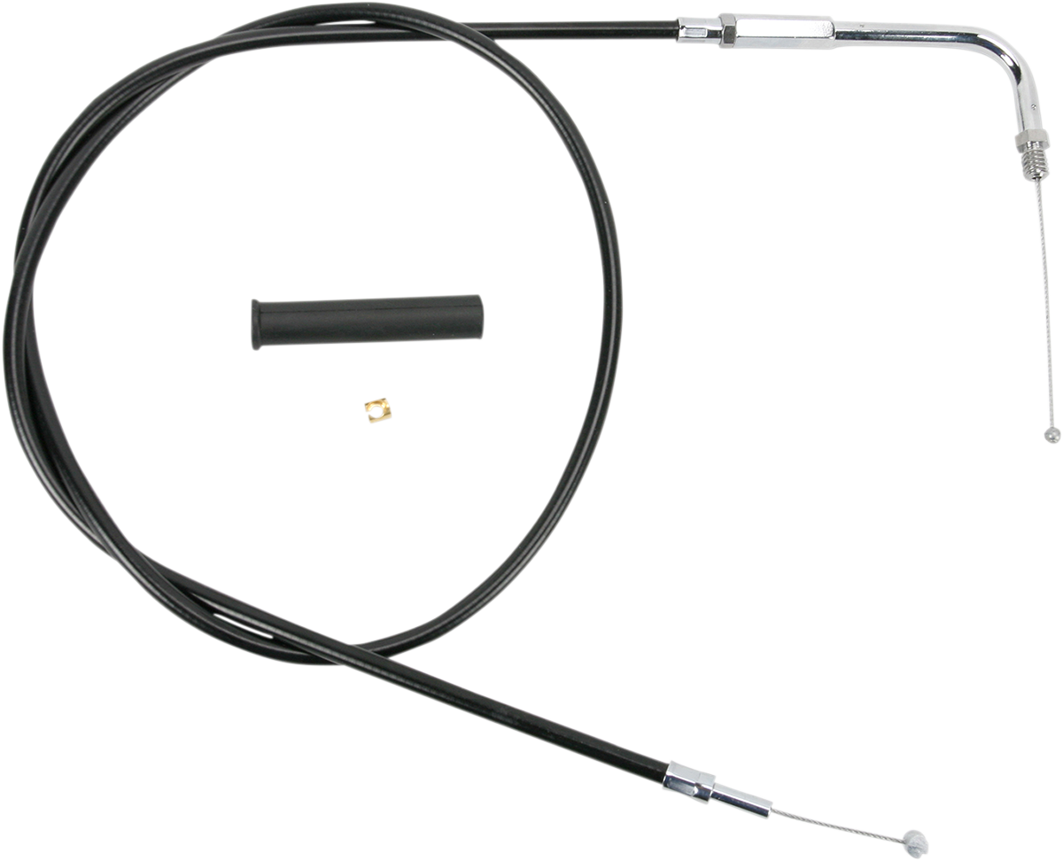 Black Vinyl Throttle Cable - 48"