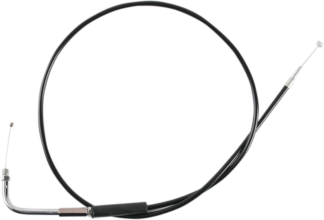 Black Vinyl Throttle Cable - 39-1/2"