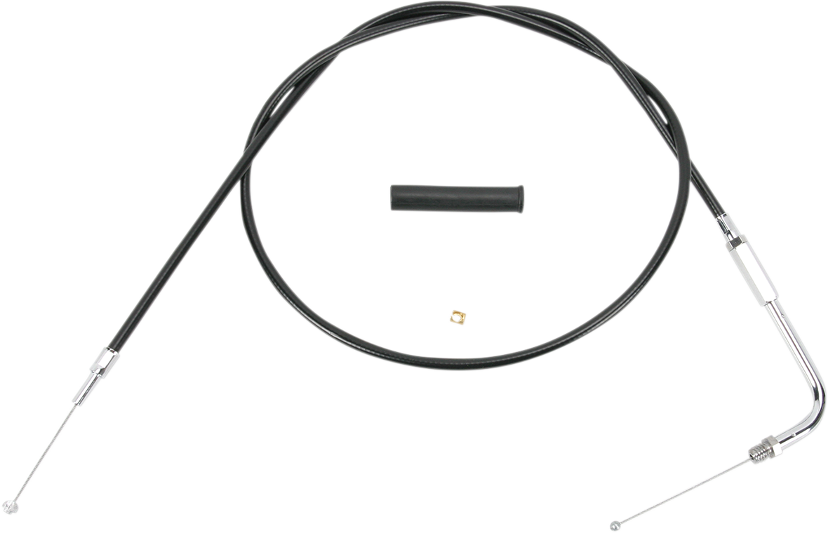 Black Vinyl Throttle Cable - 38"