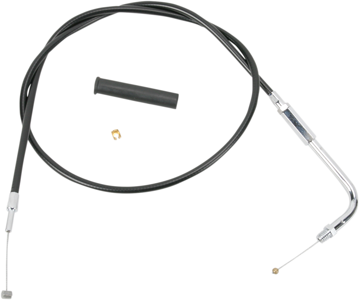Black Vinyl Throttle Cable - 30"