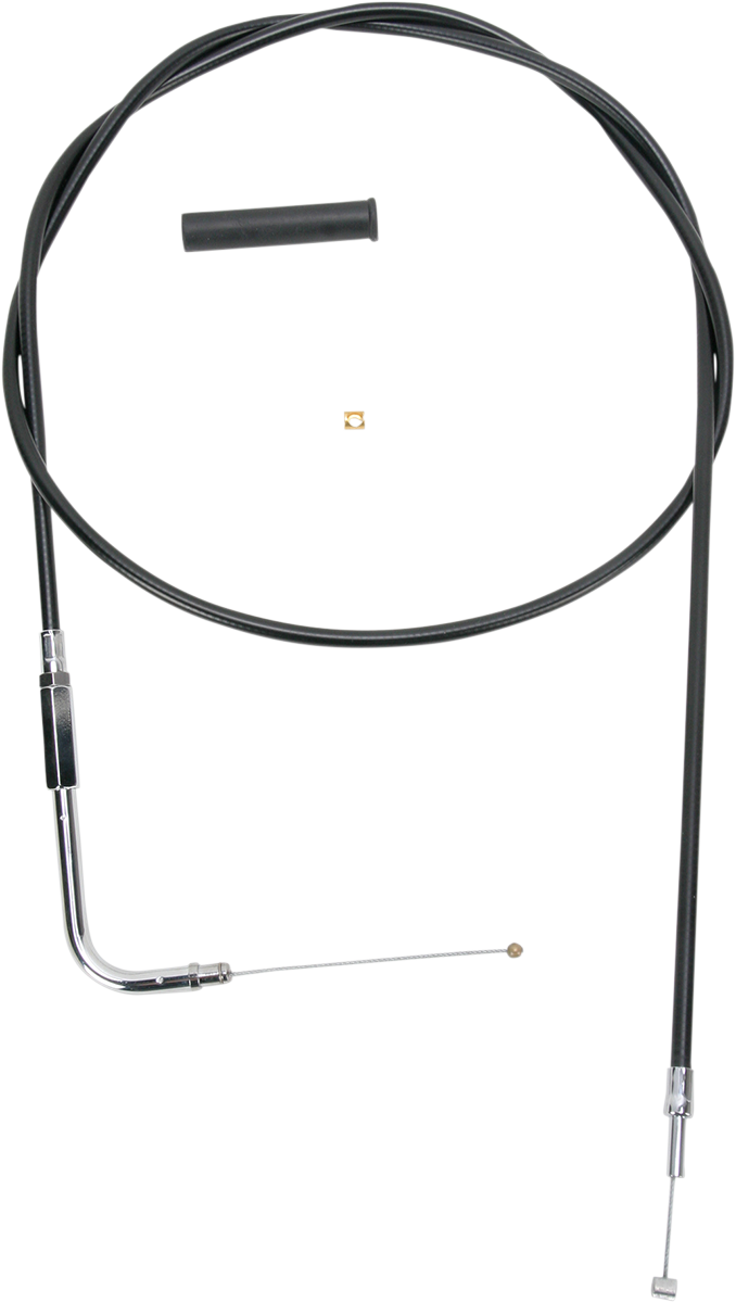 Black Vinyl Throttle Cable - 52"