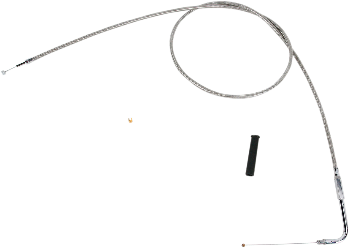 Stainless Braided Throttle Cable - 52"
