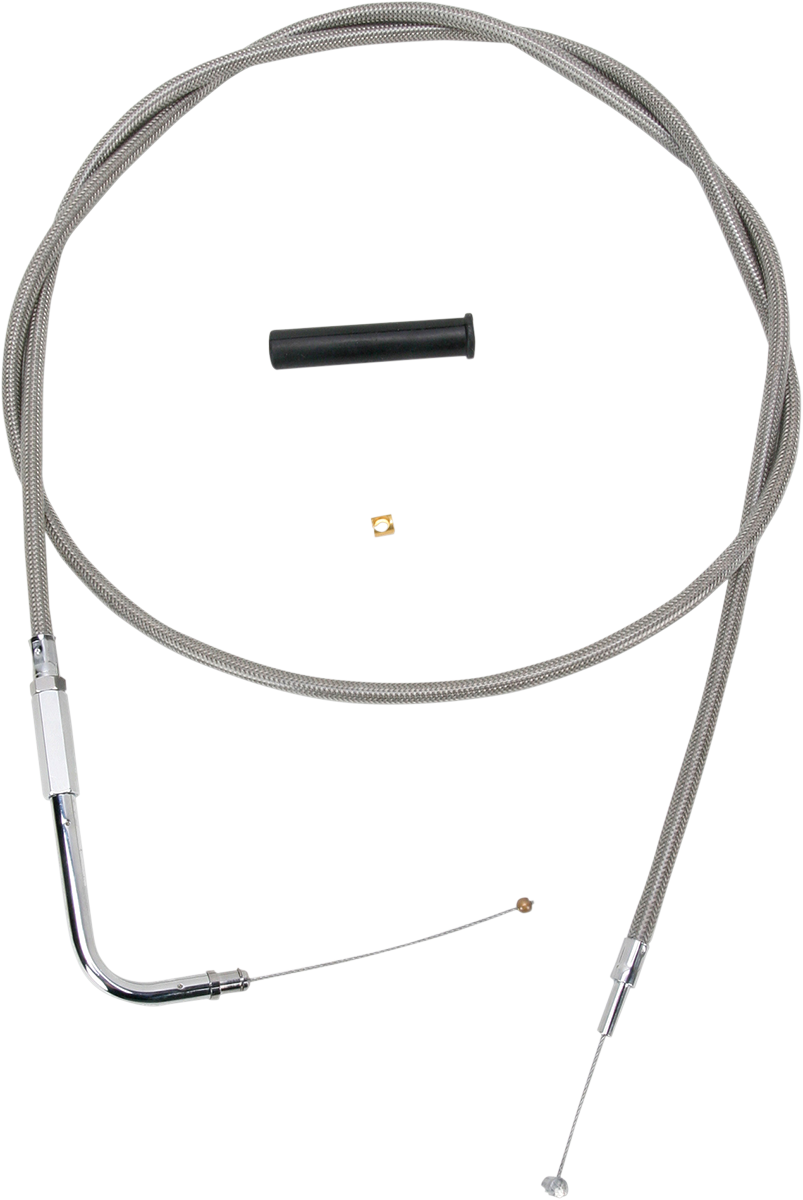 Stainless Braided Throttle Cable - 56"