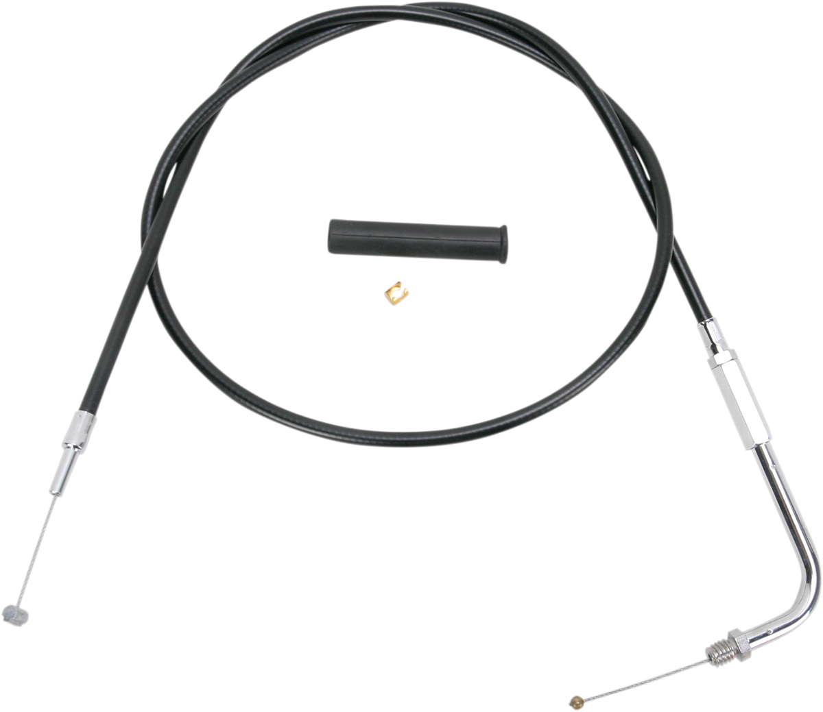 Black Vinyl Throttle Cable - 30"