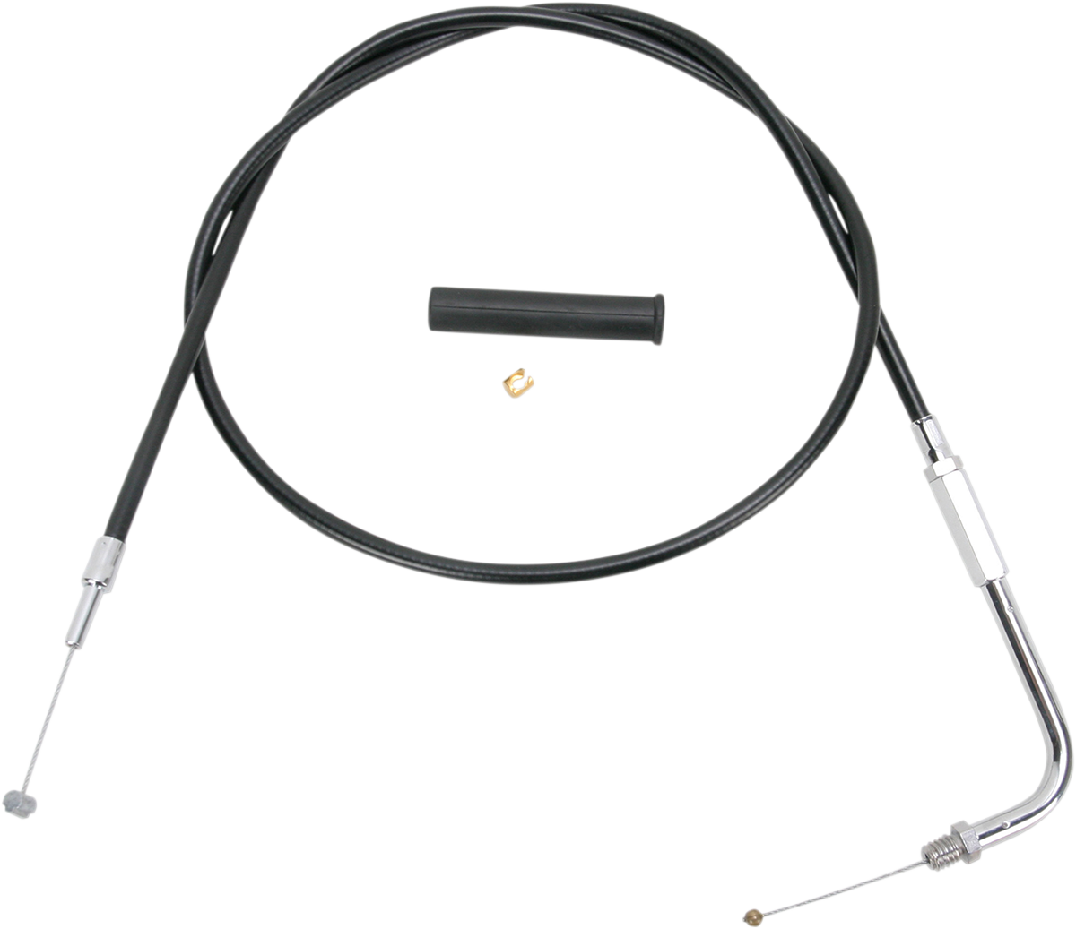Black Vinyl Throttle Cable - 36"