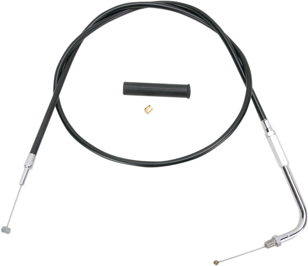 Black Vinyl Throttle Cable - 30"