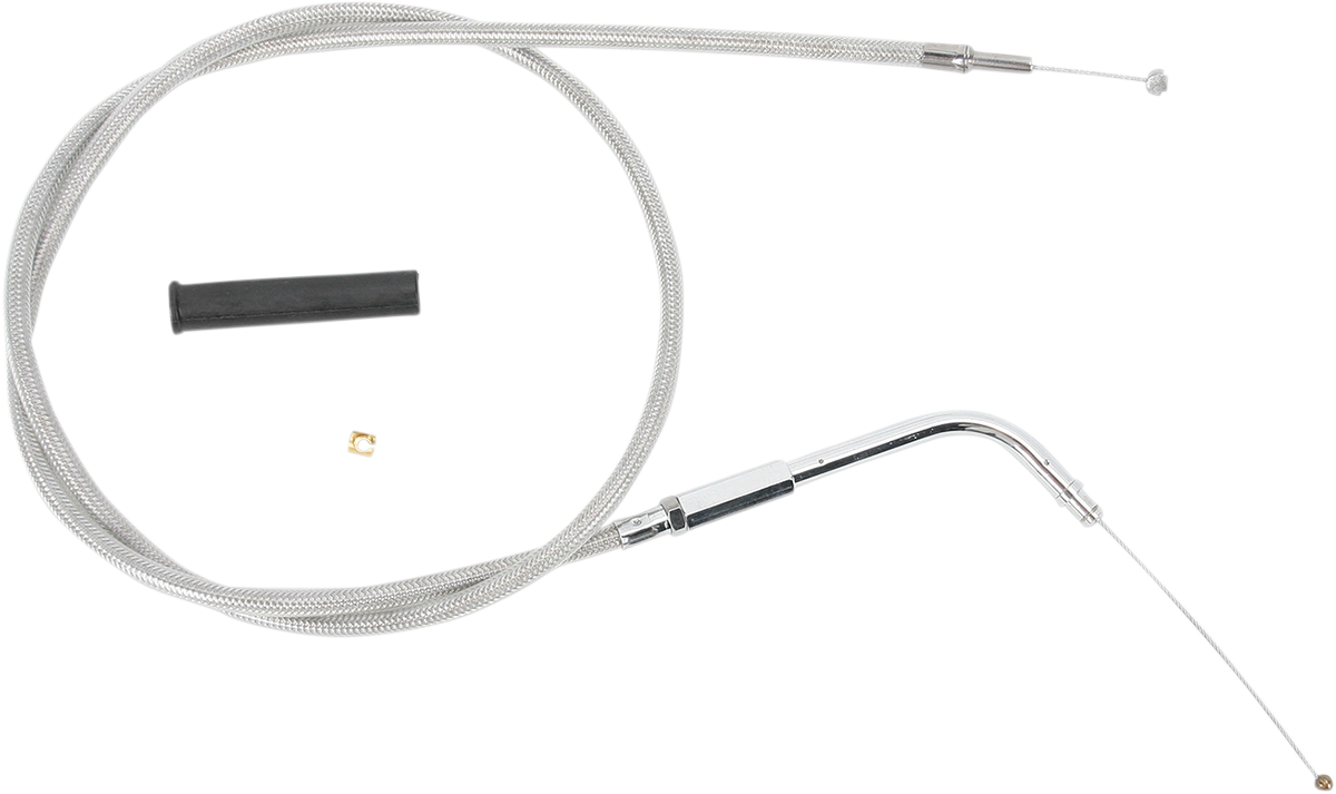 Stainless Braided Idle Cable - 47-1/2"