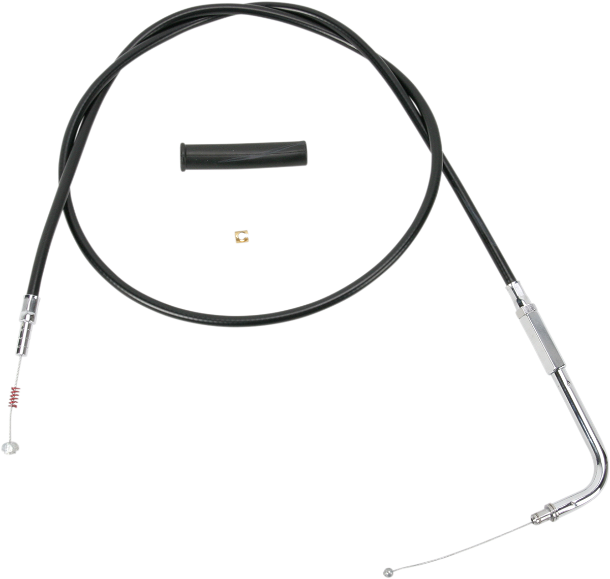 Black Vinyl Idle Cable - 48-1/2"