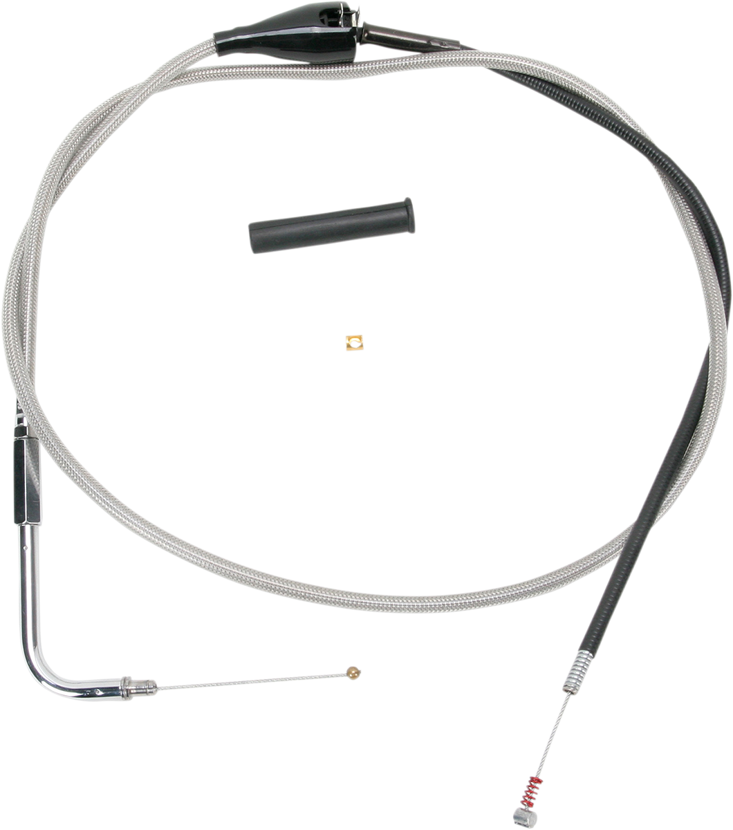 Stainless Braided Idle Cable - 52"
