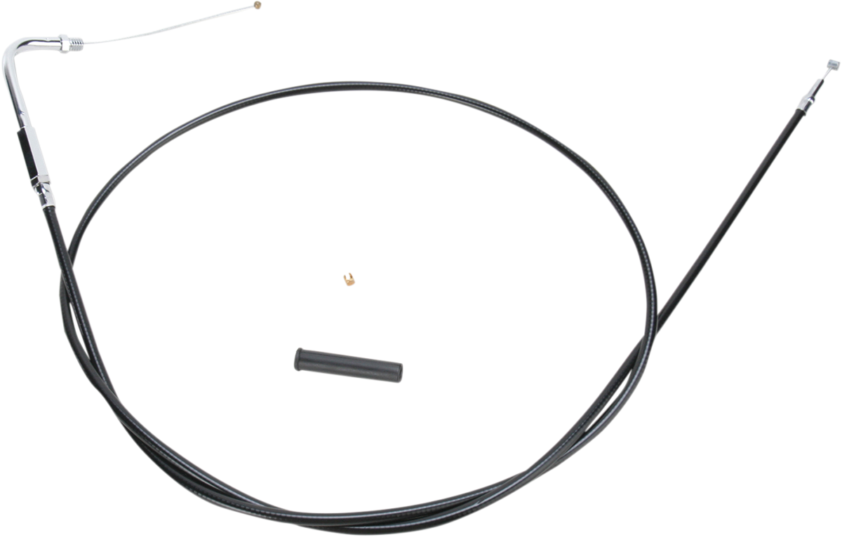 Black Vinyl Throttle Cable - 56"