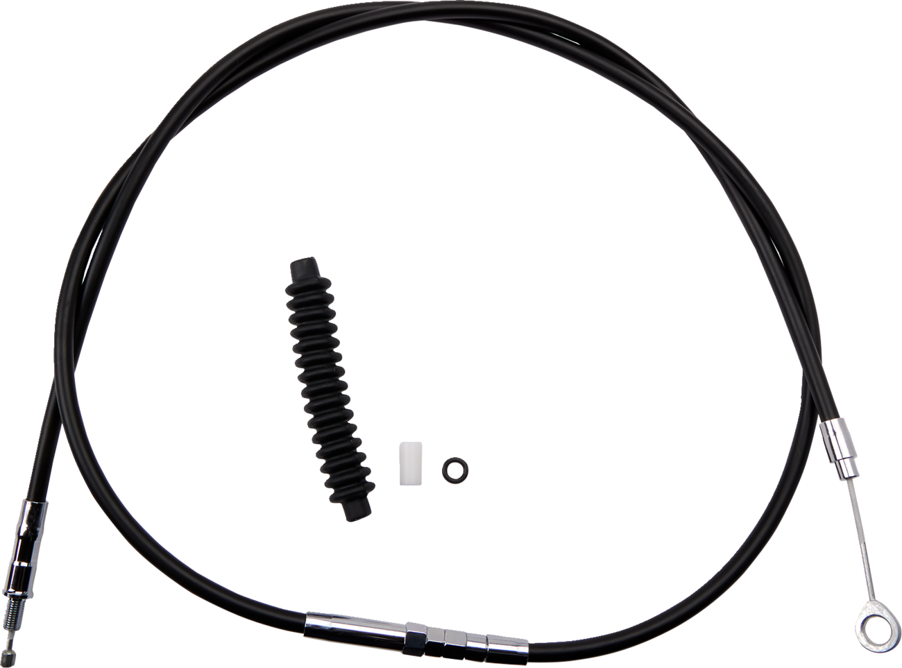 High-Efficiency Black Vinyl Clutch Cable - 69-13/16"