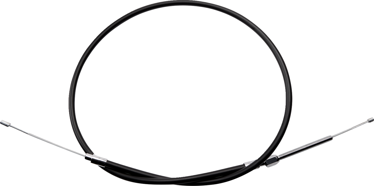High-Efficiency Black Vinyl Clutch Cable - 53-1/16"