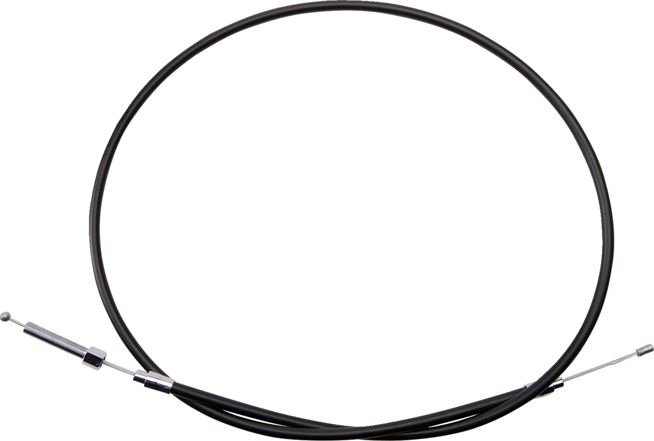 High-Efficiency Black Vinyl Clutch Cable - 53-5/16"