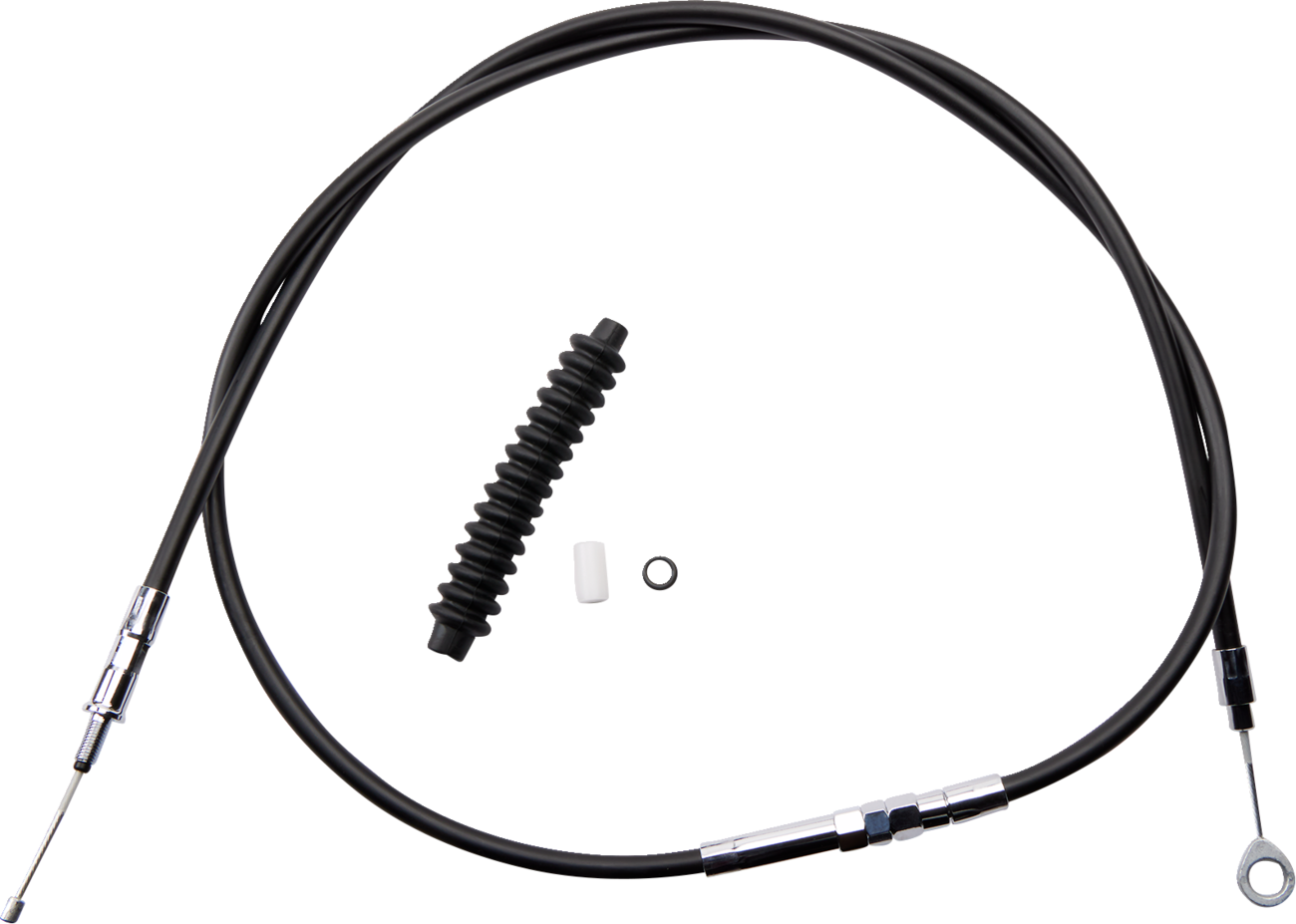 High-Efficiency Black Vinyl Clutch Cable - 68-11/16"