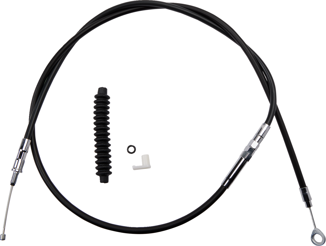 High-Efficiency Black Vinyl Clutch Cable - 68-11/16"
