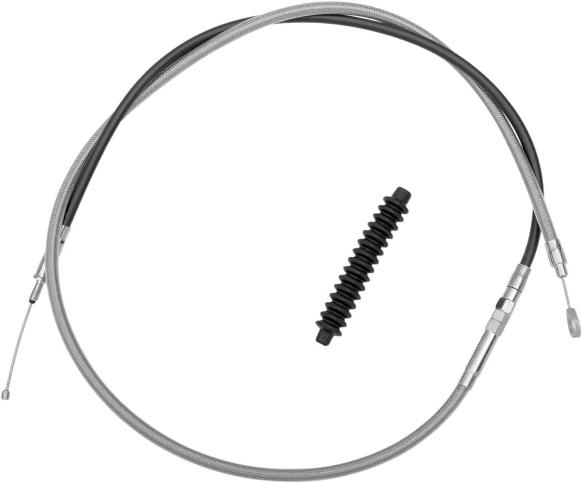 High-Efficiency Braided Stainless Steel Clutch Cable - 68-15/16"