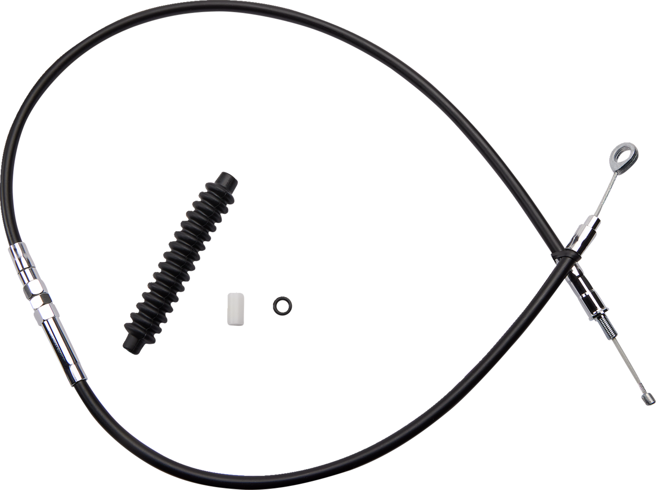 High-Efficiency Black Vinyl Clutch Cable - 45"