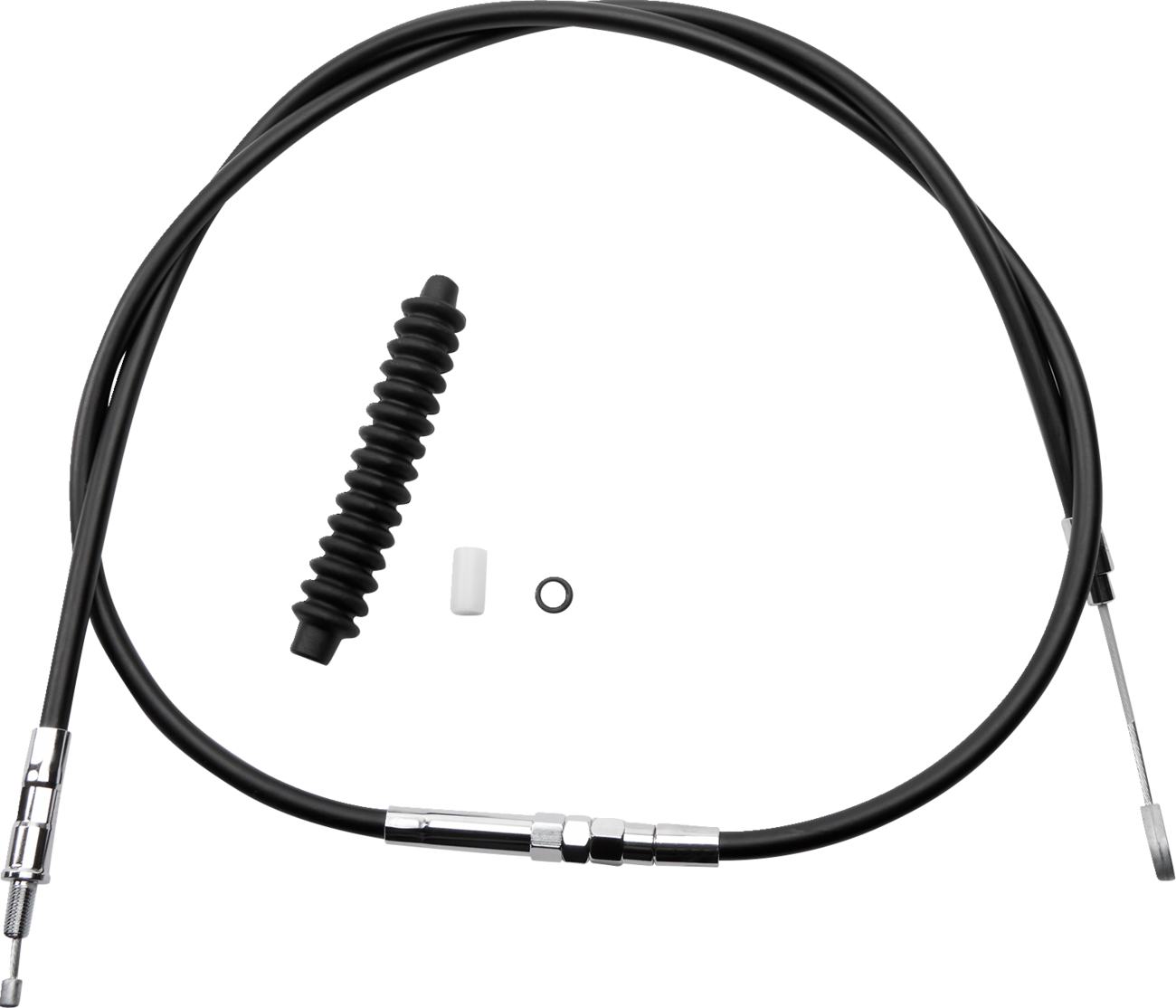 High-Efficiency Black Vinyl Clutch Cable - 80"