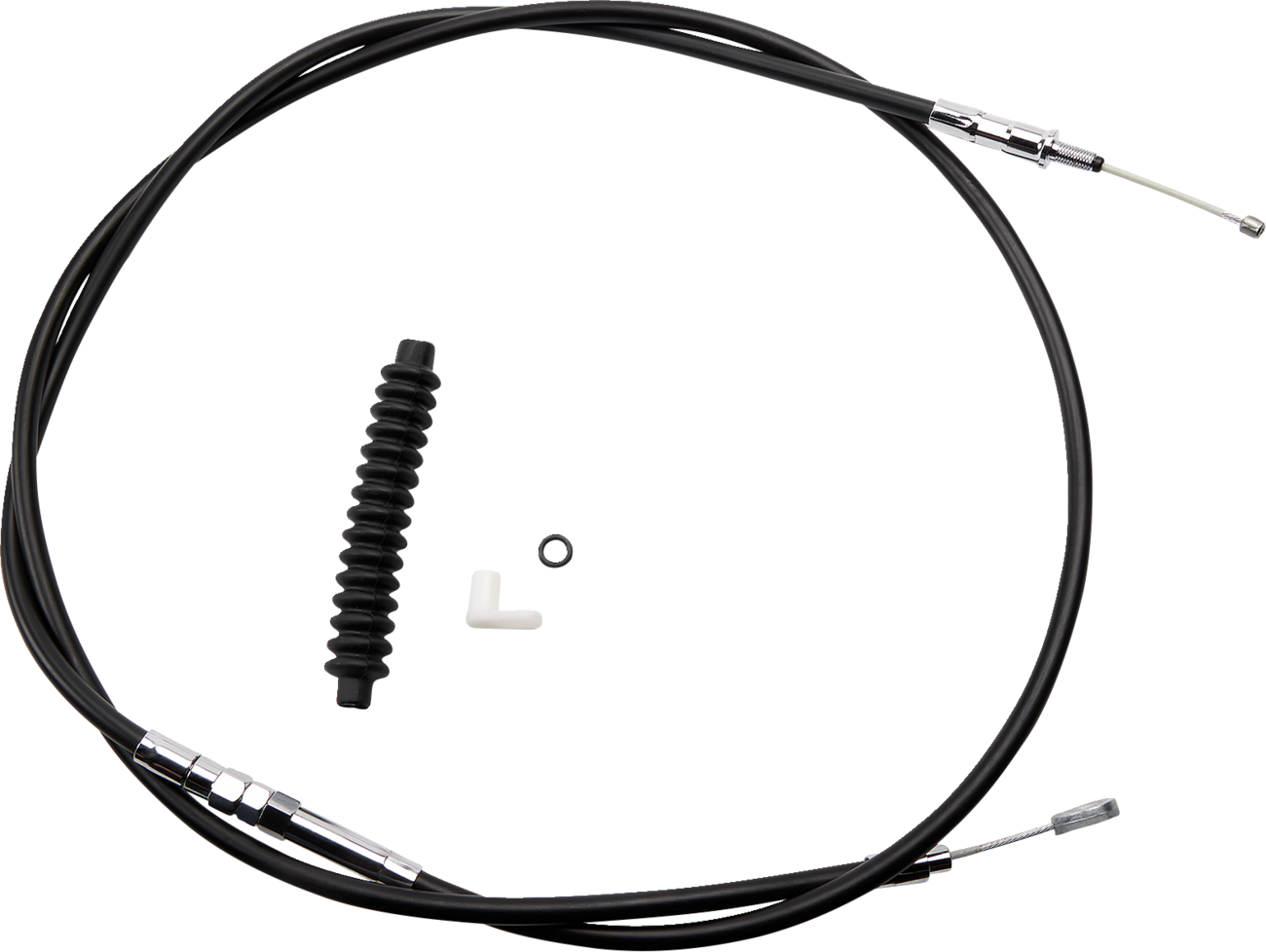 High-Efficiency Black Vinyl Clutch Cable - 80"