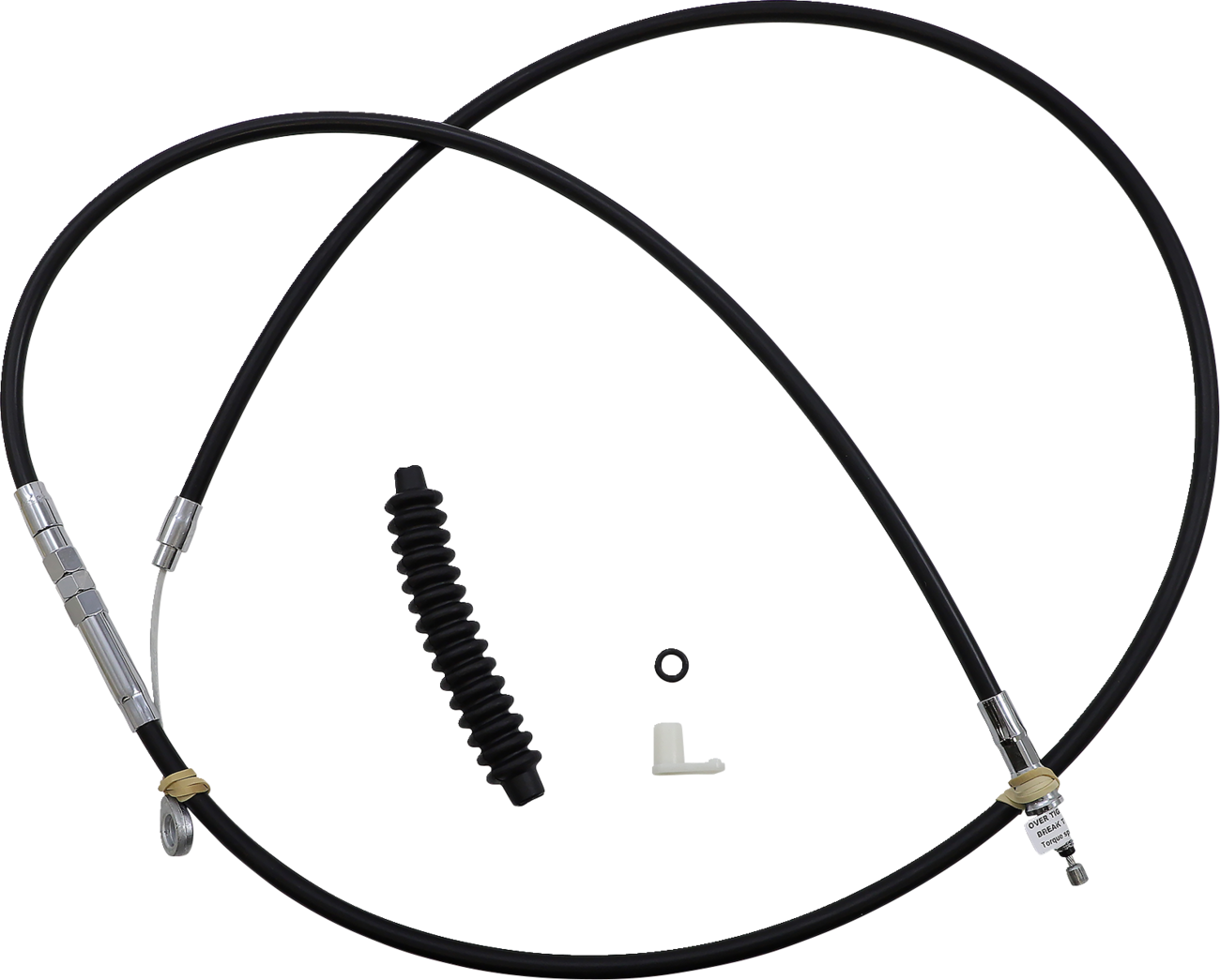 High-Efficiency Black Vinyl Clutch Cable - 69"